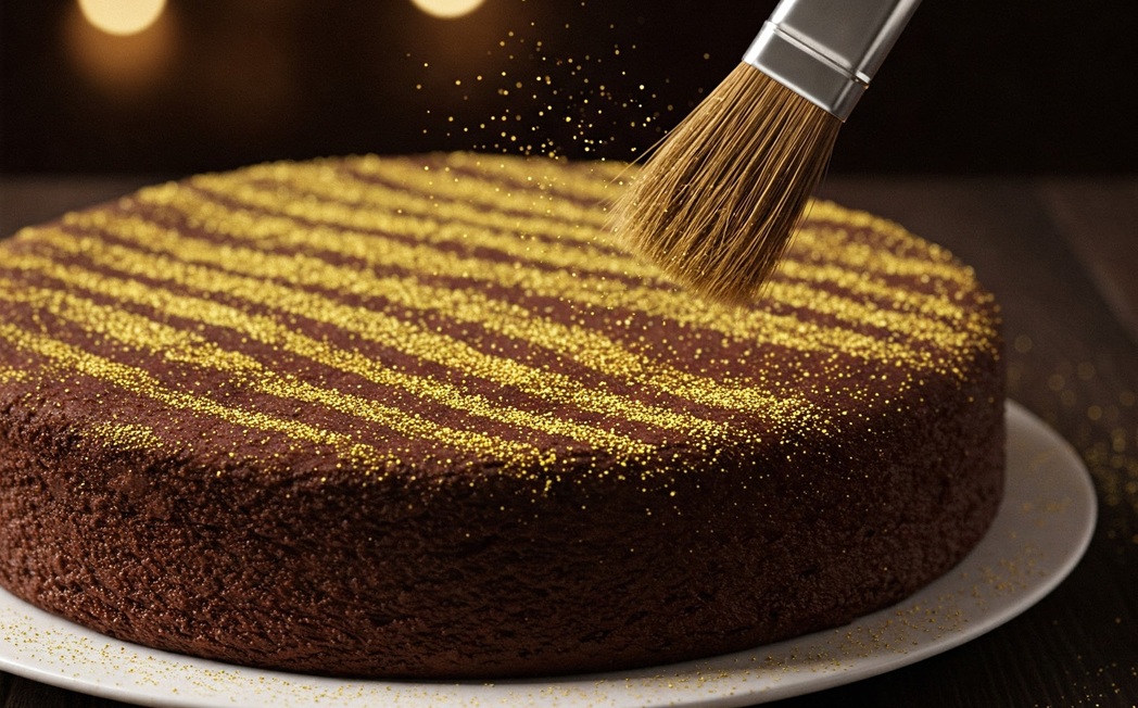 Painting with Gold Dust