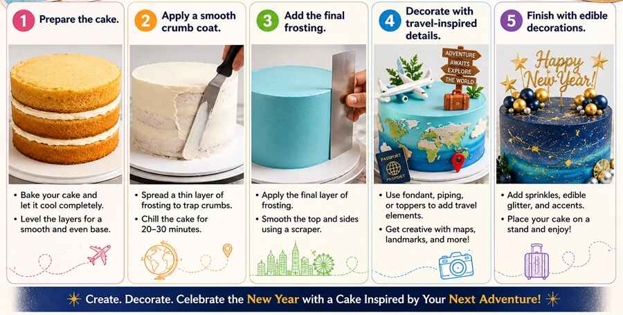 Step-by-Step Cake Decorating Tips j
