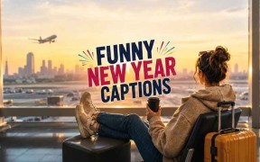 Funny New Year Captions for Travelers