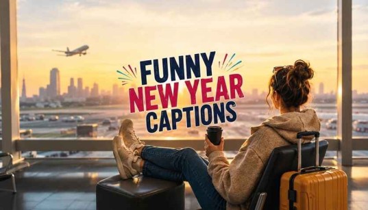 Funny New Year Captions for Travelers