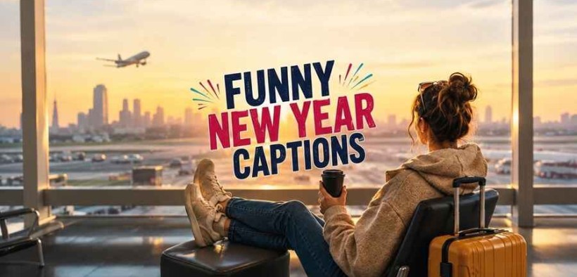 Funny New Year Captions for Travelers