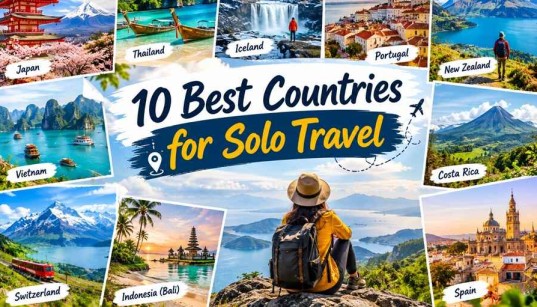 10 Best Countries for Solo Travel