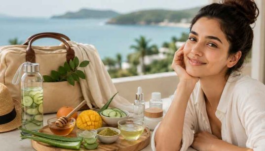 15 Natural Glass Skin Tips for Travelers