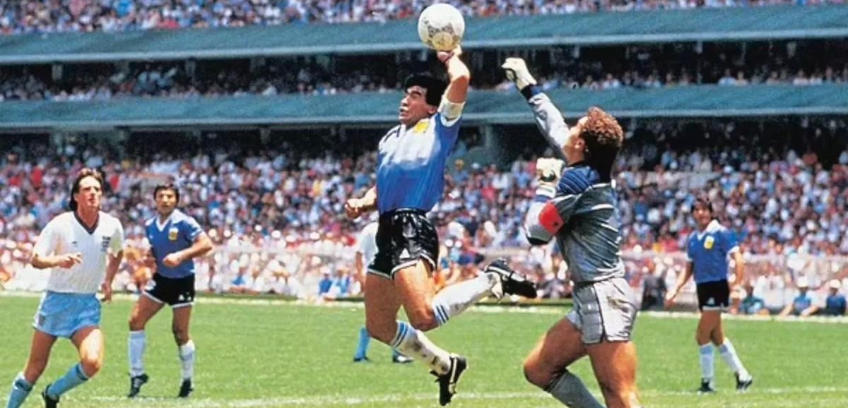 Diego Maradona’s Hand of God and Solo Goal in 1986