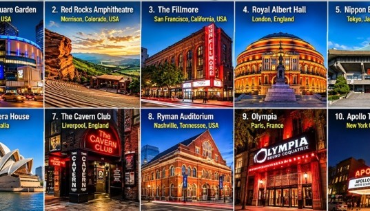 Historic Concert Venues new