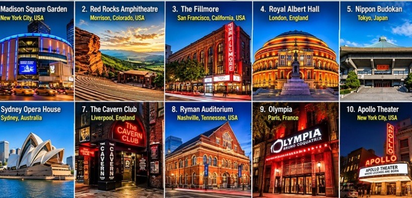 Historic Concert Venues new