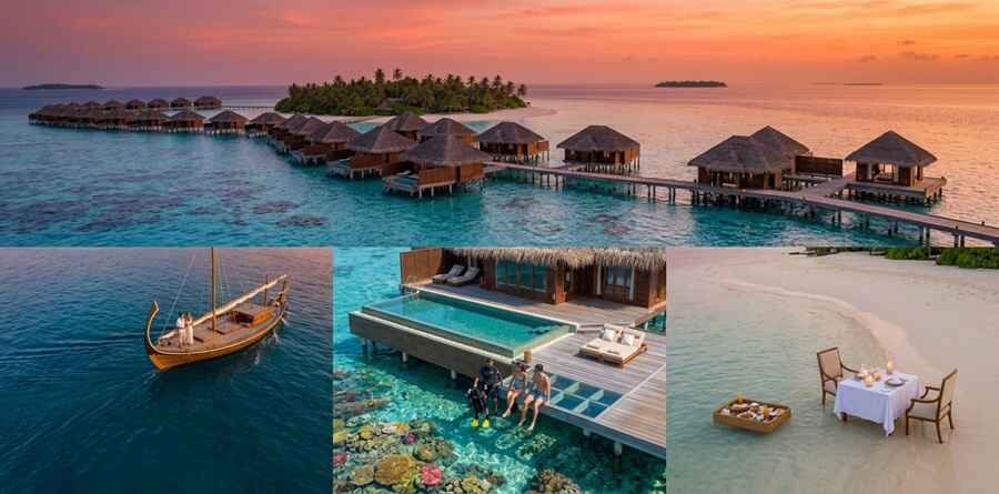 1. Maldives – Overwater Villas & Private Island Escapes