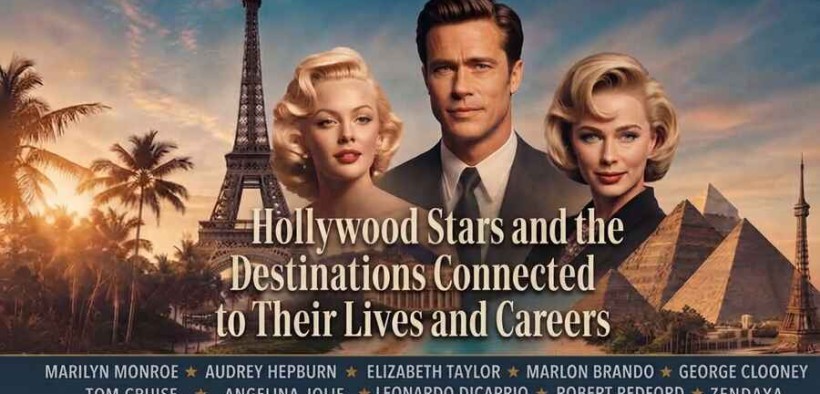 10 Hollywood Stars and the Destinations Connected to Their Lives and Careers