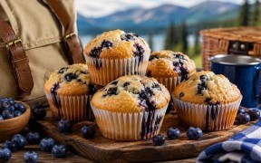 Blueberry Muffins j