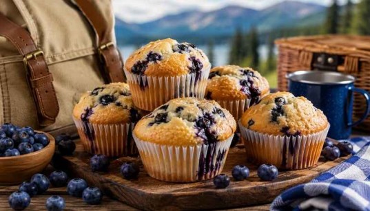 Blueberry Muffins j