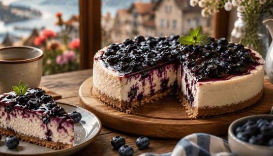 blueberry cheesecake j