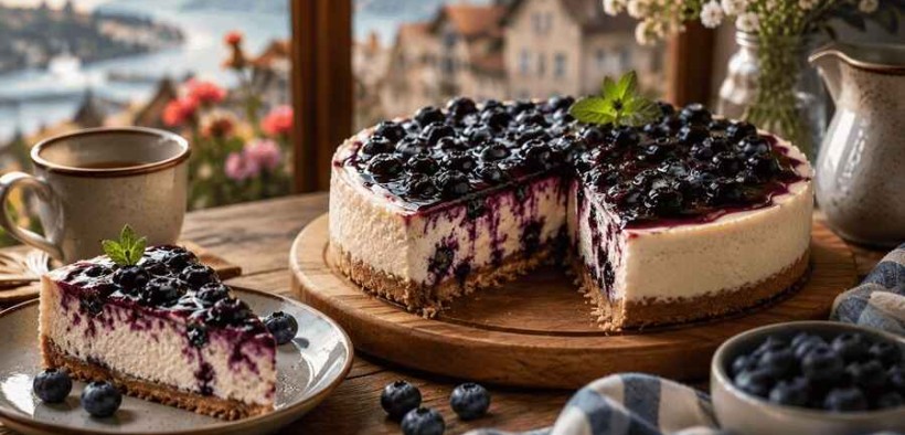 blueberry cheesecake j