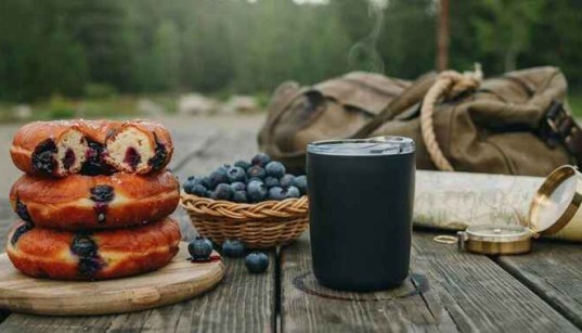Blueberry Donuts j