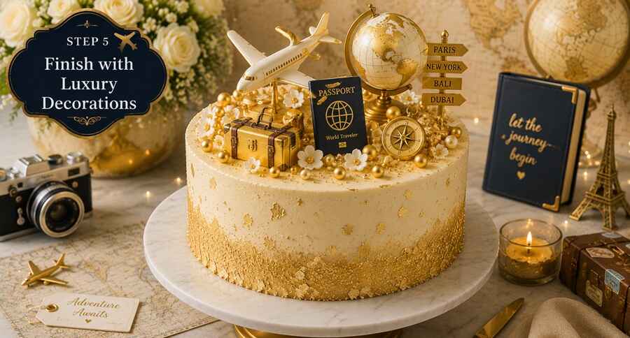 Step 5: Finish with Luxury Decorations