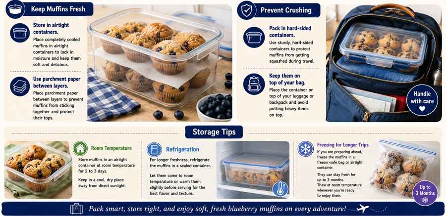 Travel Packing and Storage Tips (Blueberry Muffins) j