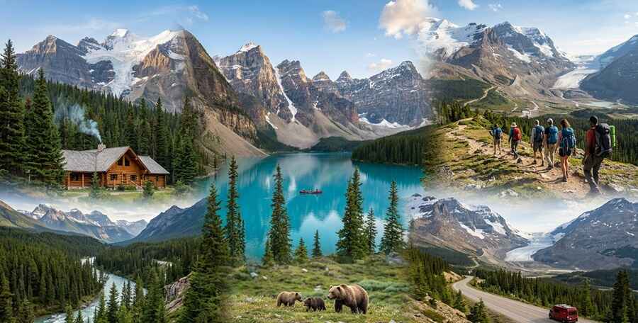 9. Banff & Jasper, Canada (Rocky Mountain Wilderness)